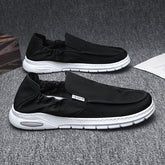 Zapatos casuales de verano sin cordones con diseño de paraguas y guisantes para hombre